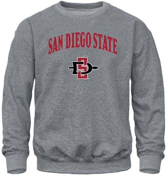 Barnesmith Crewneck Sweatshirt for College, Heritage Logo, Adult Unisex