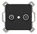 Produktbild Kopp Milano Antennensteckdose TV/RF, 917015089