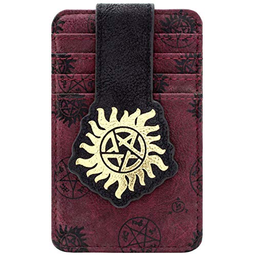 Preisvergleich Produktbild Supernatural Anti Possession tätowieren Kartenhalter Rot