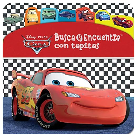 Cars. Busca y encuentra levanta tapitas (LaF FL)