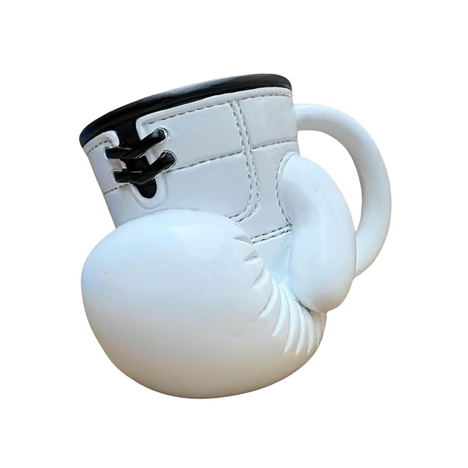 Elnwnnkc Stereoscopic Boxing Shape Stainless Steel Insulated Mug – Lightweight, Unbreakable Drinkware for Active Lifestyles & Sports Decor Boxing Gift Mugs