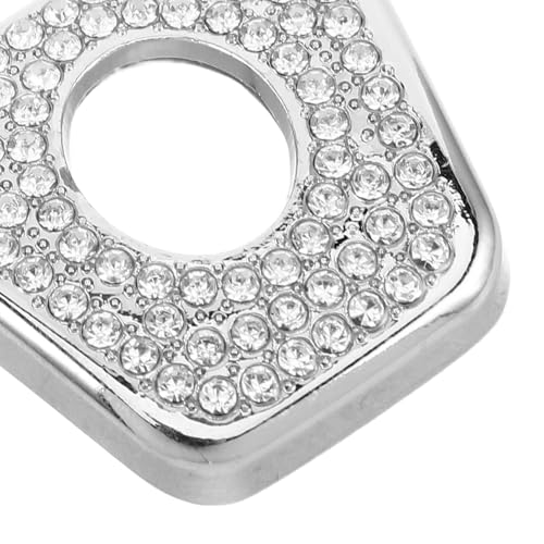 Calcomanías de diamantes de imitación y aleación para perno de puerta de automóvil 3