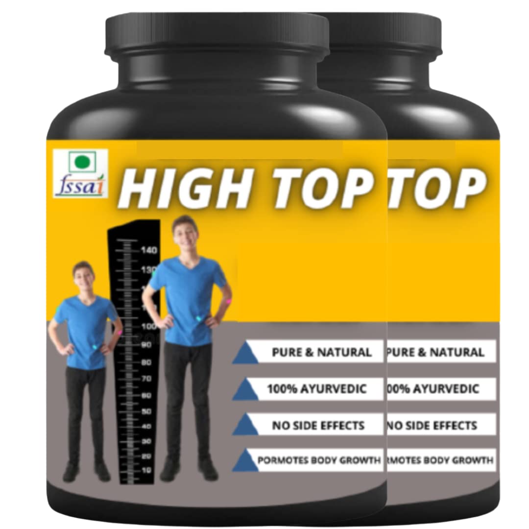 High top | flavor kaju pista | Height Increasing Height Growth & Height Gain | Growth Fast | pack of 2 (200 gm)