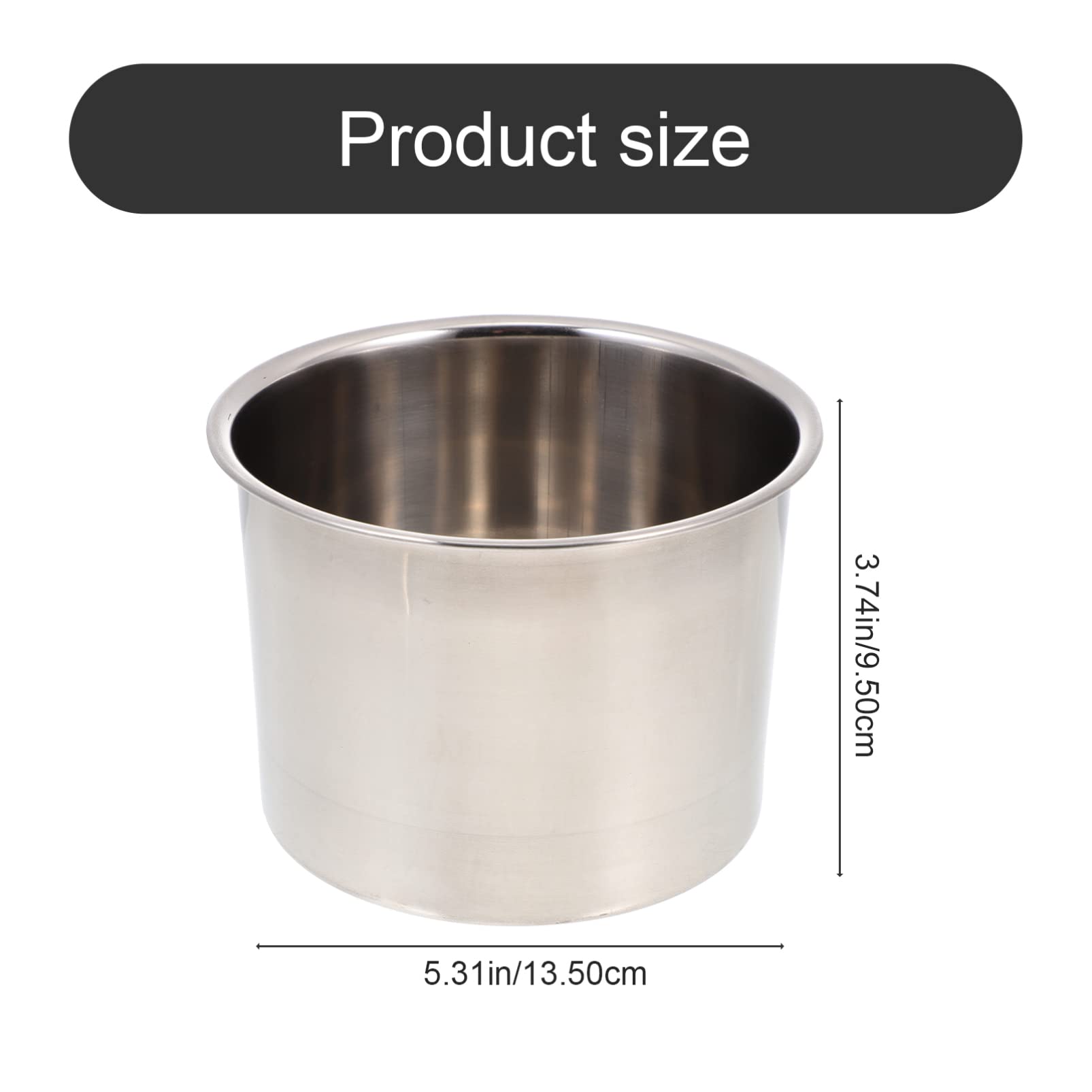 OSALADI Kit para Hacer Velas Artesanales Herramientas Fáciles de Usar Acero Inoxidable Plata y Accesorios Creativos para Elaboración Detallada en Casa