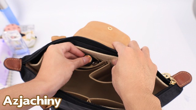 Azjachiny Purse Organizer Insert with for Longchamp Bag Women