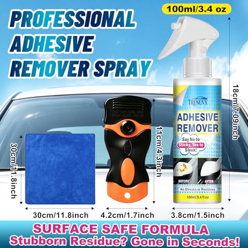 Adhesive Remover Spray with Tools 3.4oz