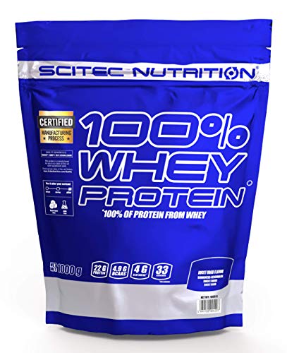 Preisvergleich Produktbild Scitec Nutrition - 100% Whey Protein, 1000g Beutel-Erdnussbutter