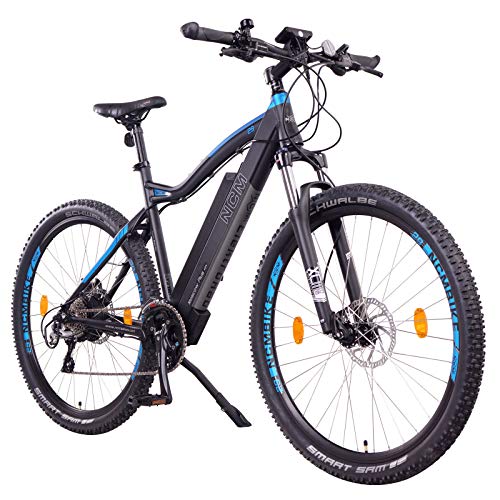 NCM Moscow Plus Electric Mountain Bike,E-Bike, 250W, E-MTB, 48V 16Ah 768Wh Battery [Black 29]