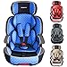 XOMAX XL-518 Siège Auto pour Enfant avec ISOFIX I 9-36 kg, 1-12 Ans, Groupe 1/2/3 I Harnais 5 Points et 3 Points I Housse Amovible et Lavable I ECE R44/04 I Bleu