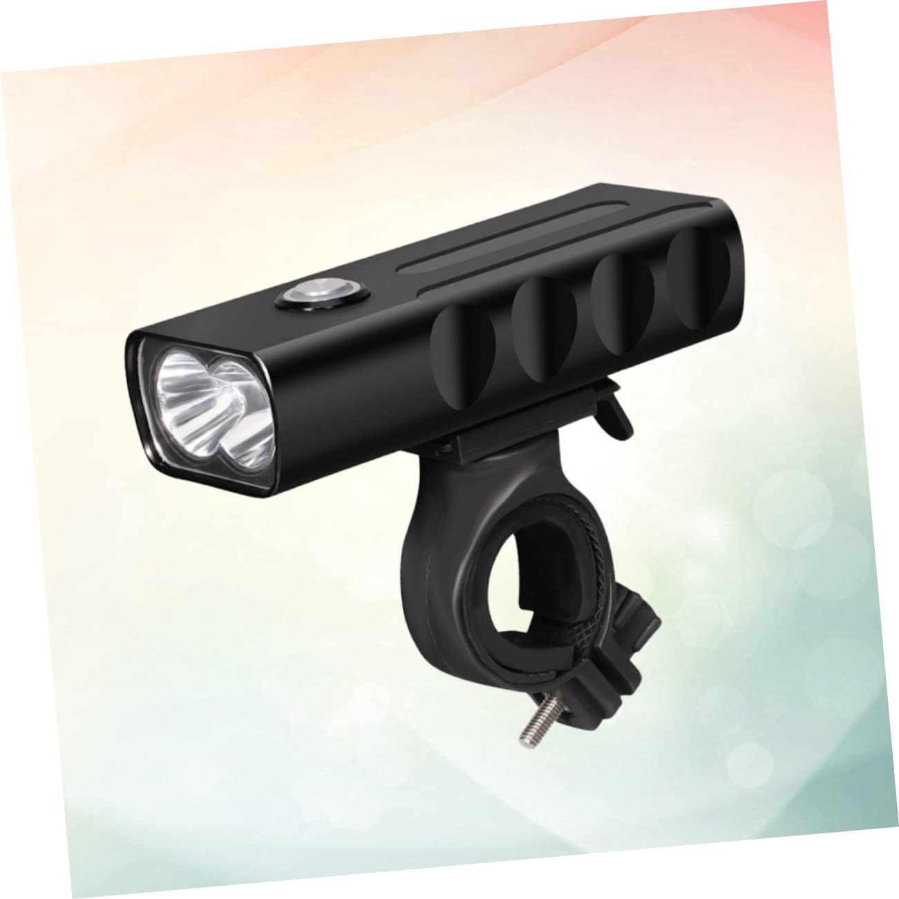 Abaodam USB Rechargeable Bike Headlight Bicycle Light with Quick Release Brightness for Night Riding Durable and Dustproof Design for Cycling Safety