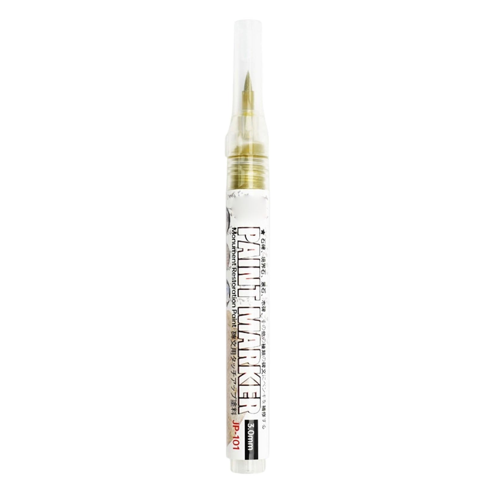 RGYBAO Outdoor Stone Monument Paint Pen 3mm Waterproof Sunproof Paint Marker For Drawing Coloring On Gravestones And Tombstone
