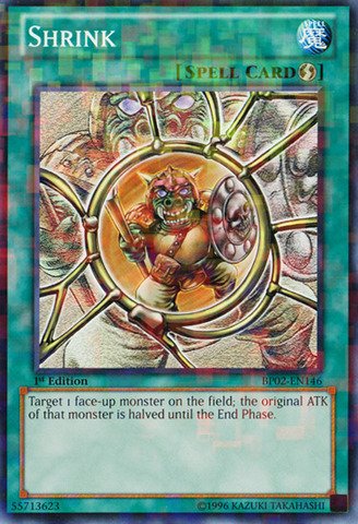 yugioh shrink card Structure Deck Zombie World Single Common SDZW-EN027 may be 1st or Unlimited Edition Yu-Gi-Oh! - Shrink - YSKR-EN037