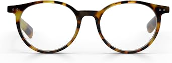 eyebobs - Case Closed Wide | Premium Reading Glasses for Men and Women | Round Frame for Wide Faces | Sizes 0.0x - 4.0x
