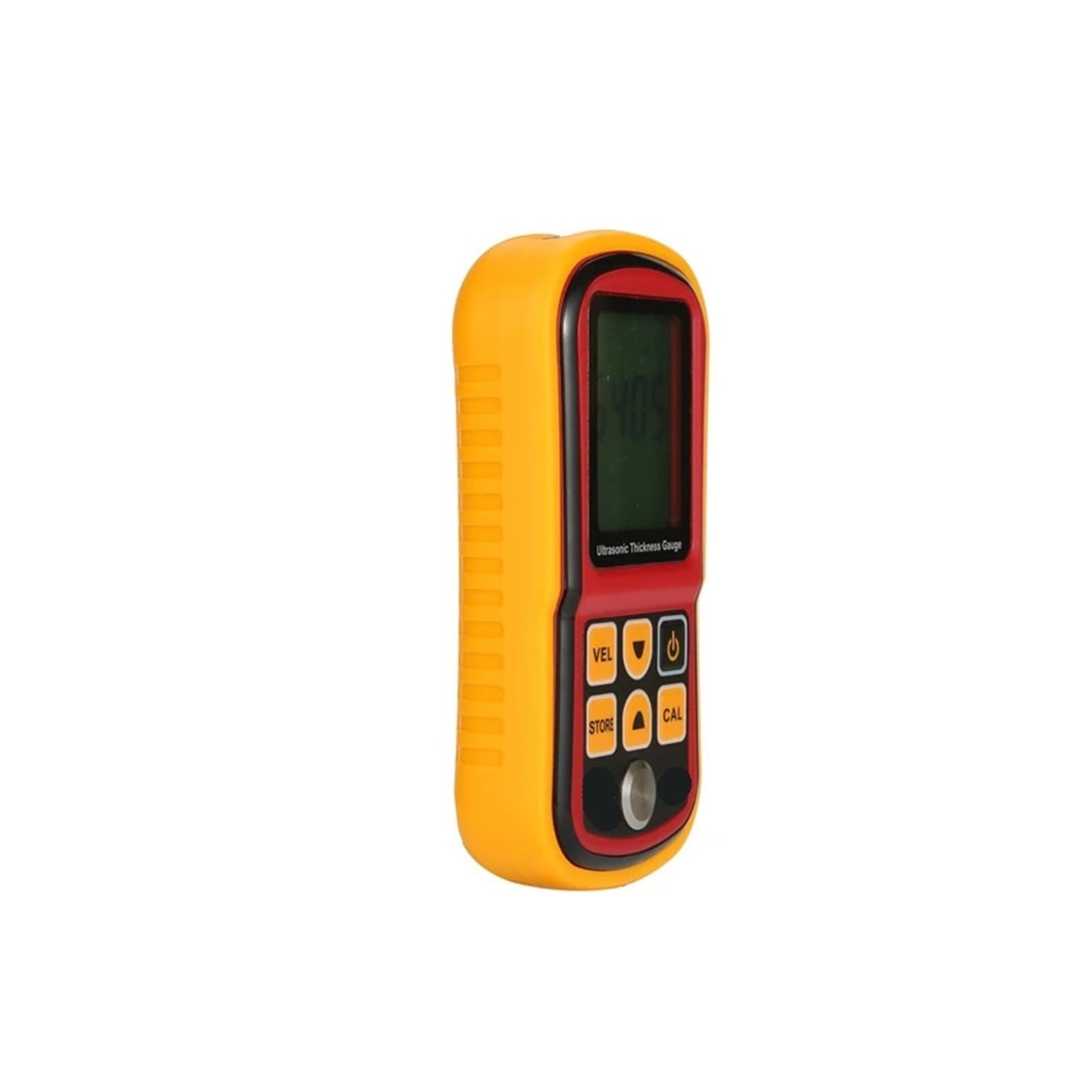 Miernik grubości lakieru, Cyfrowy miernik grubości ultradźwiękowy LCD Miernik szerokości metalu 1,2~22 0 mm (stal) Pomiar prędkości dźwięku Przenośny miernik głębokości lakieru