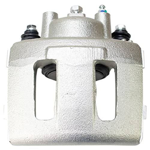 Image of TRQ Front and Rear Brake Caliper Set Zinc Coated Brackets Compatible with 1994-1998 Jeep Grand Cherokee