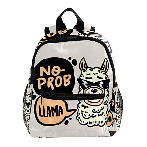 Sac à dos pour enfants 30 cm petit sac de voyage garçons et filles alpaga