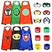 BOXYUEIN Juguetes Niños 3-12 Años, Capas Superheroes Niños Regalos Niña 3-12 Años Disfraz Mascaras Superheroe Niño Disfraz Niño 3-12 Años Disfraz Halloween Carnaval Niño Regalos Cumpleaños Niños