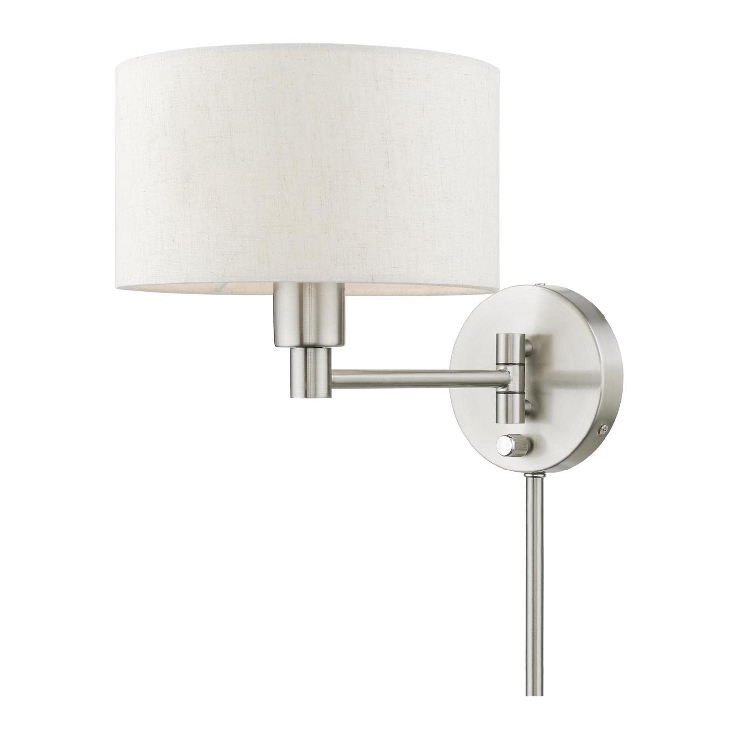 Swing Arm 1 Light Swing Arm in Brushed Nickel (40940-91)