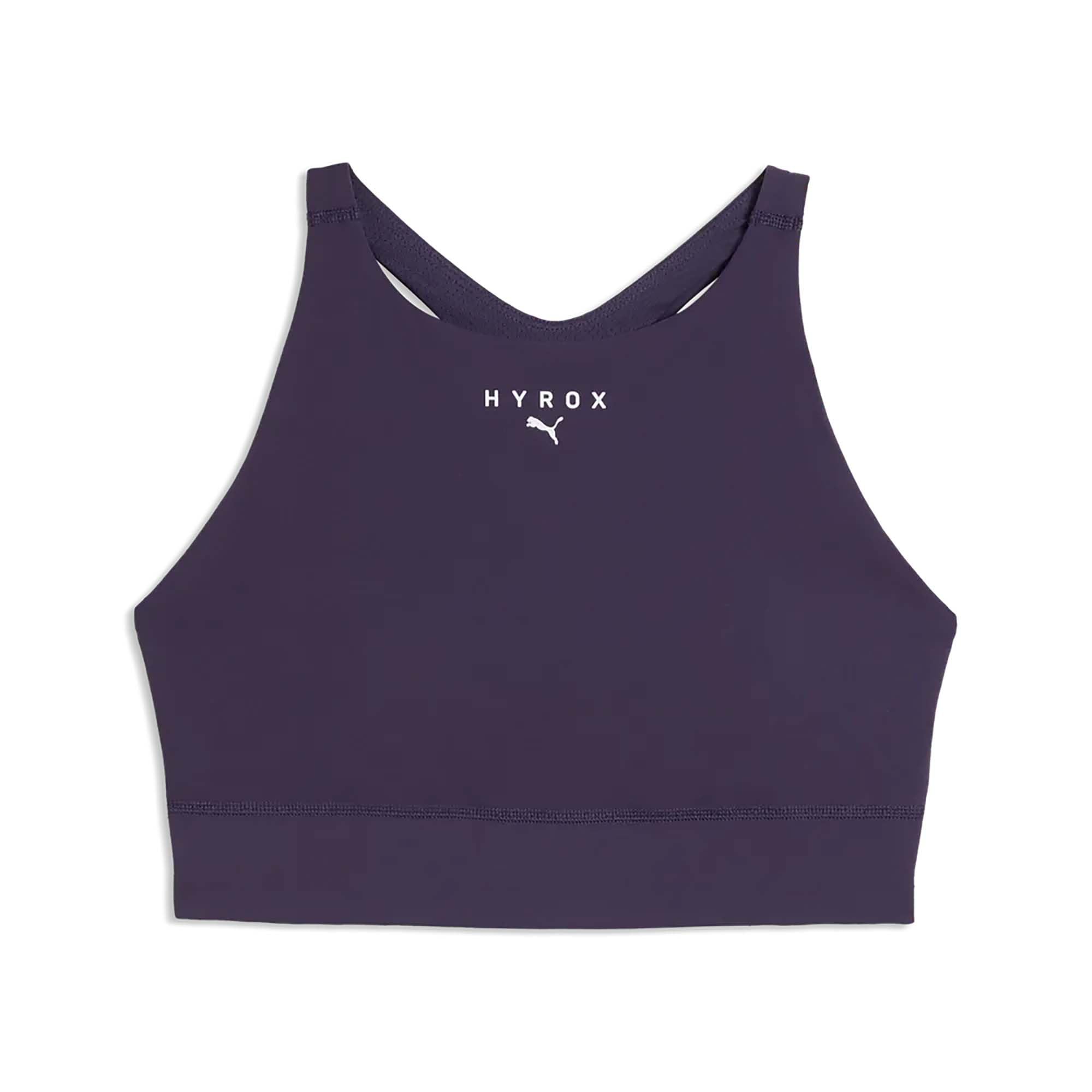 PUMA Top W X Hyrox Shapeluxe High Neck Bra Donna