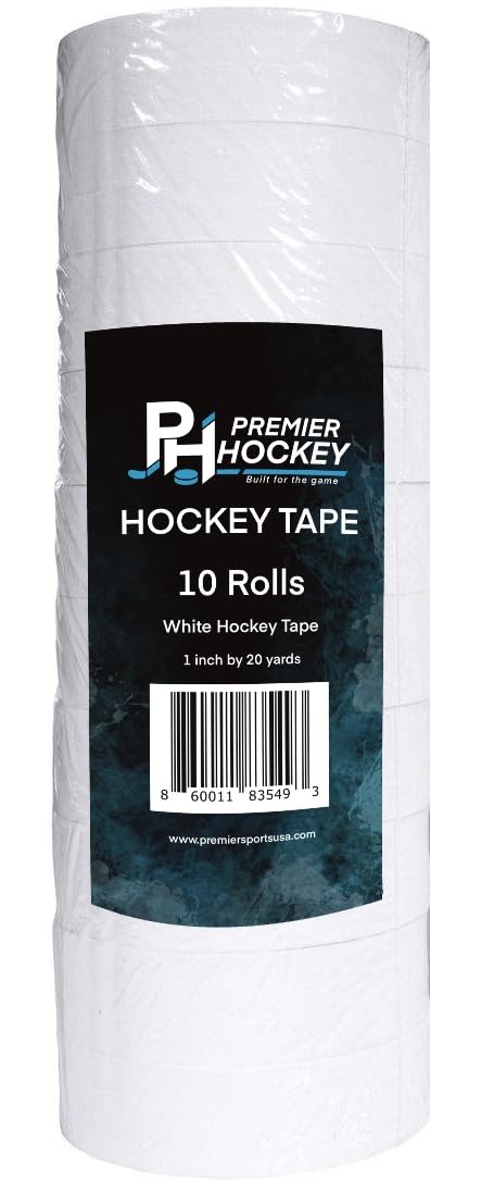 Premier Sports Tape 10 Rolls (White)