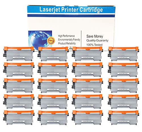 Golden Tech Compatible Toner Cartridge Replacement for Brother TN450 TN420 TN-450 TN-420 (Black, 20 Pack)