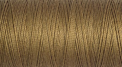 Hilo de coser Gütermann extra fuerte 110 yd, color marrón miniatura 1