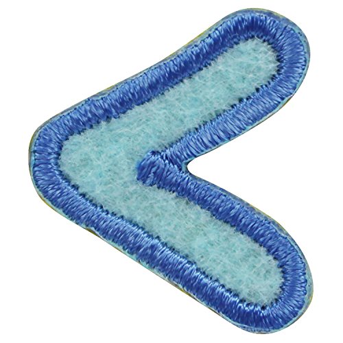 サンヒット ワッペン く ブルー ABS-8