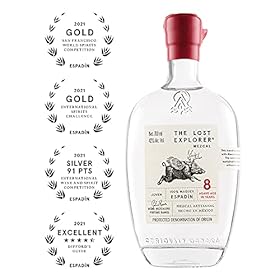 The Lost Explorer Mezcal Espadín, 70cl | Award Winning Artisanal Mezcal | 42%