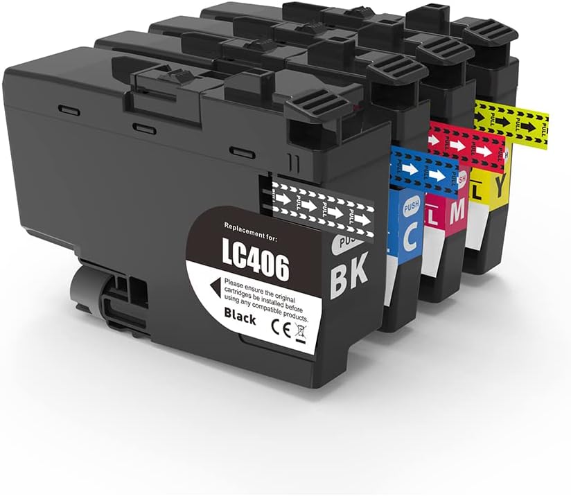 Replacement for Brother LC406 Ink cartridges Replacement