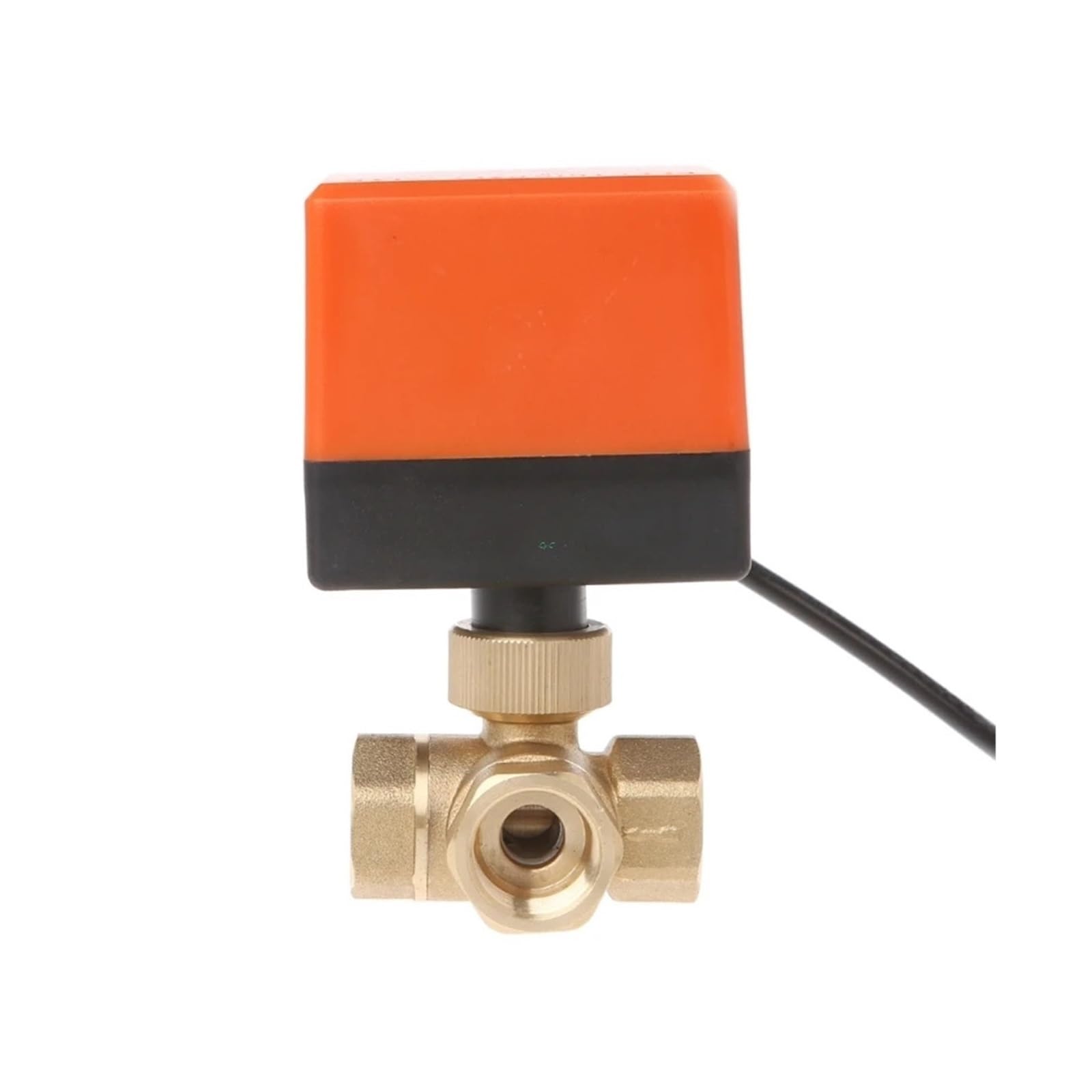 1'' Three Way L Type Motorized Ball Valve 220V 12V 24V Brass Electric(220V-CR02)