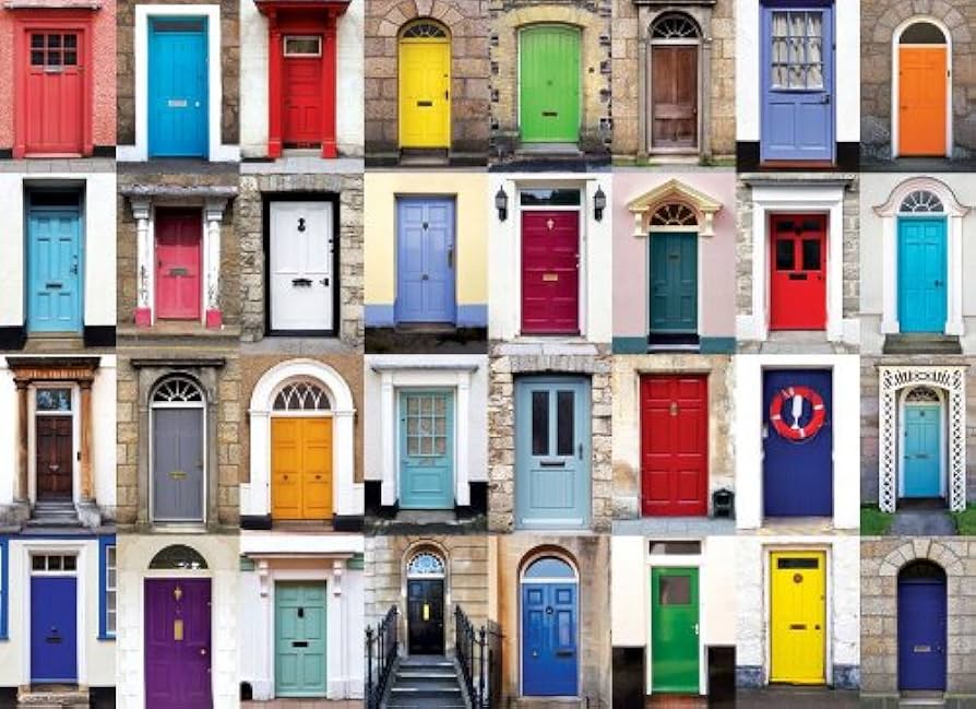 Amazon.com: Colorluxe 1500 Piece Puzzle - 32 Doors : Toys & Games