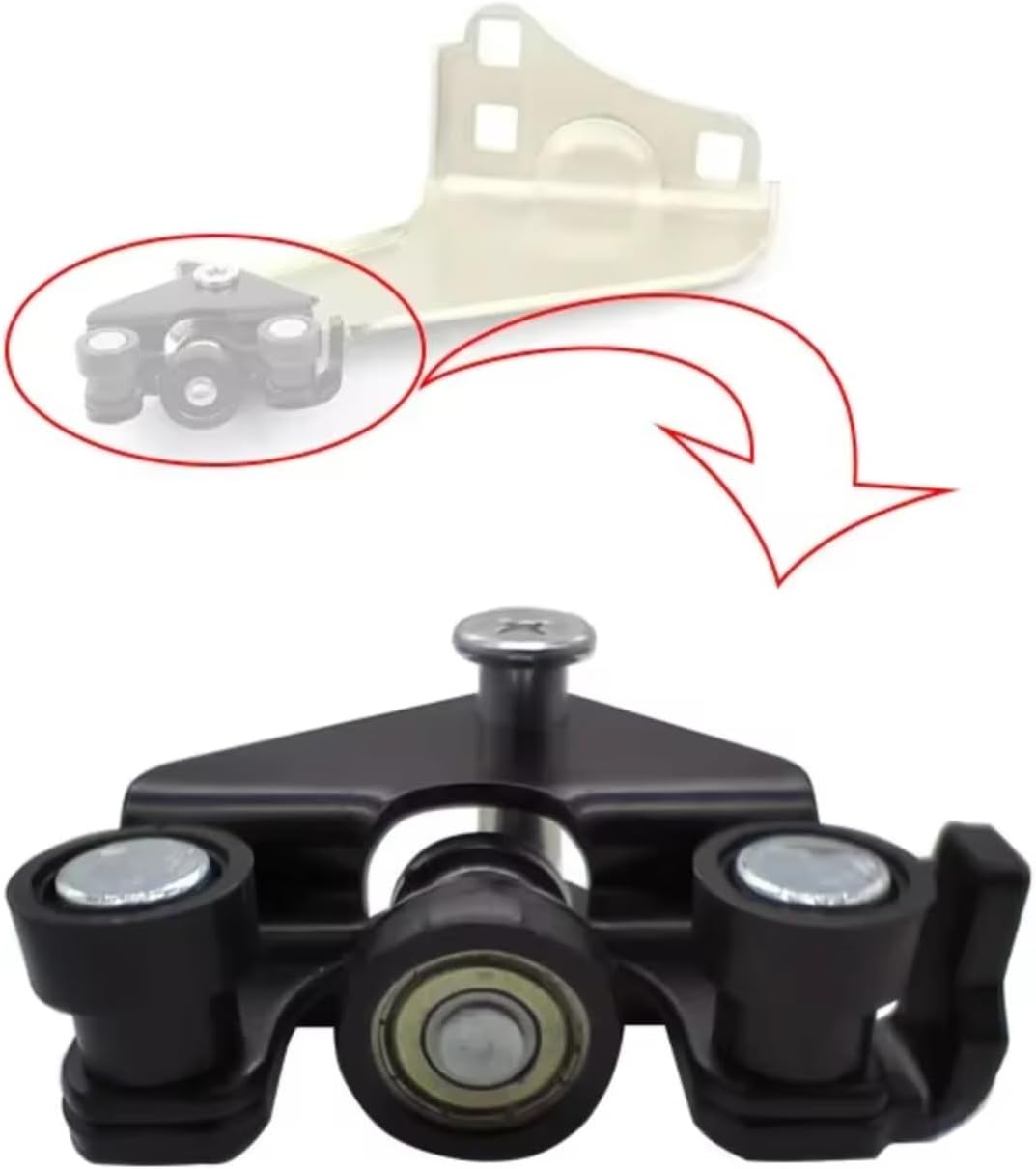 車のヒンジストッパー Compatible With Kangoo 1997 1998 1999 2000 2001 2002 20 車の 車ドアガイドローラー For Kangoo 1997 1998 1999 2000 2001 2002 2003 2004 2005