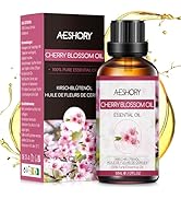 AESHORY Ätherisches Öl Kirschblütenöl 50ML, Kirschblüte Ätherische Öl 100% Reine Natürliche Aroma...