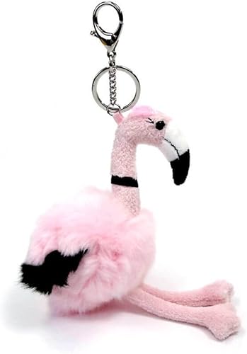 Miniatura 2 de GUND Fashionable Flamingo Plush Stuffed Animal Keychain, Pink, 9”