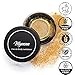 Mynena Golden Face Highlighter & Body Shimmer Powder | Ultra-Fine Buildable Loose Powder for Wet or Dry Application | Gold
