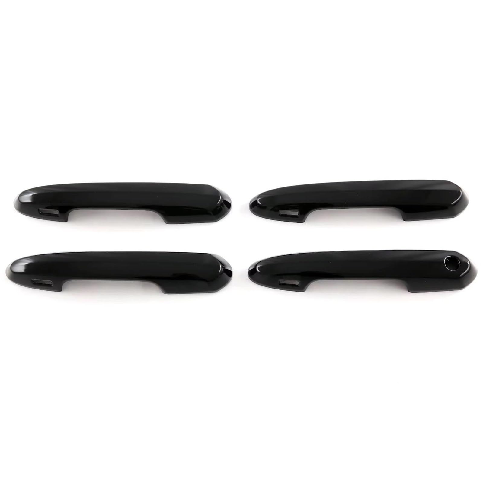 Jtwmty Glossy Black Car Accessories Abs Exterior Door Handles Cover Trim 4Pcs For Land For Cruiser 300 J300 Lc300 2022 2023(Glossy Black)