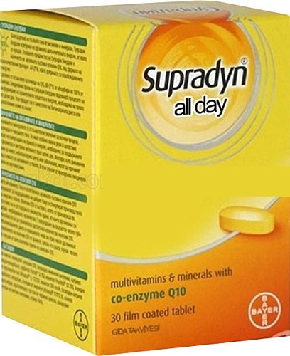 Bayer Supradyn All Day X 30 Activate Your Internal Energy