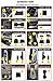 auovo Cup Holder Insert Liner Coaster Anti Dust Mats for Renegade Accessories 2018 2019 2020 2021 2022 2023 Custom Center Console Door Pads 18PCS (White)