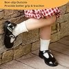 ICEBIRDS Girls School Uniform Shoes Mary Jane Flat... #5
