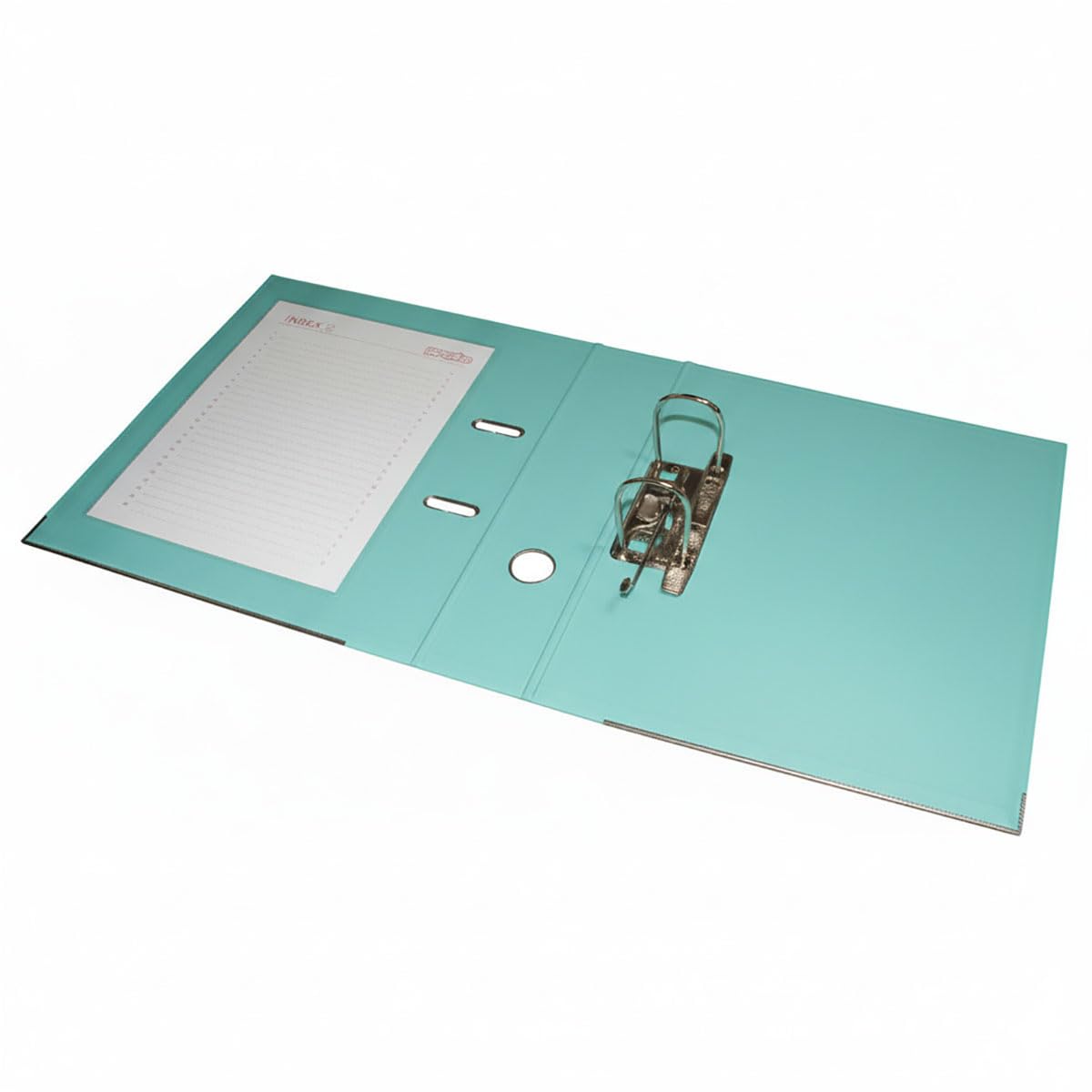 Classeur à levier A4 avec protecteur - Lot de 4 ou 10 - Bleu ciel, rose, lavande, turquoise - Classeurs robustes pour bureau et école (10, turquoise)