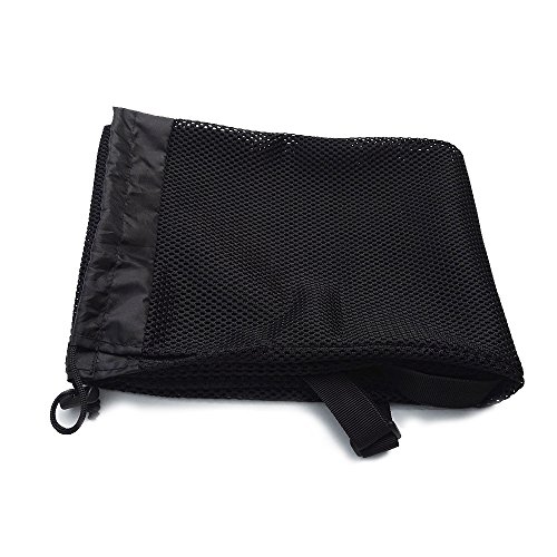 Saco de remo, Andoer Malha com cordão para caiaque Saco de remo para canoas e eixo dividido Tampa pa