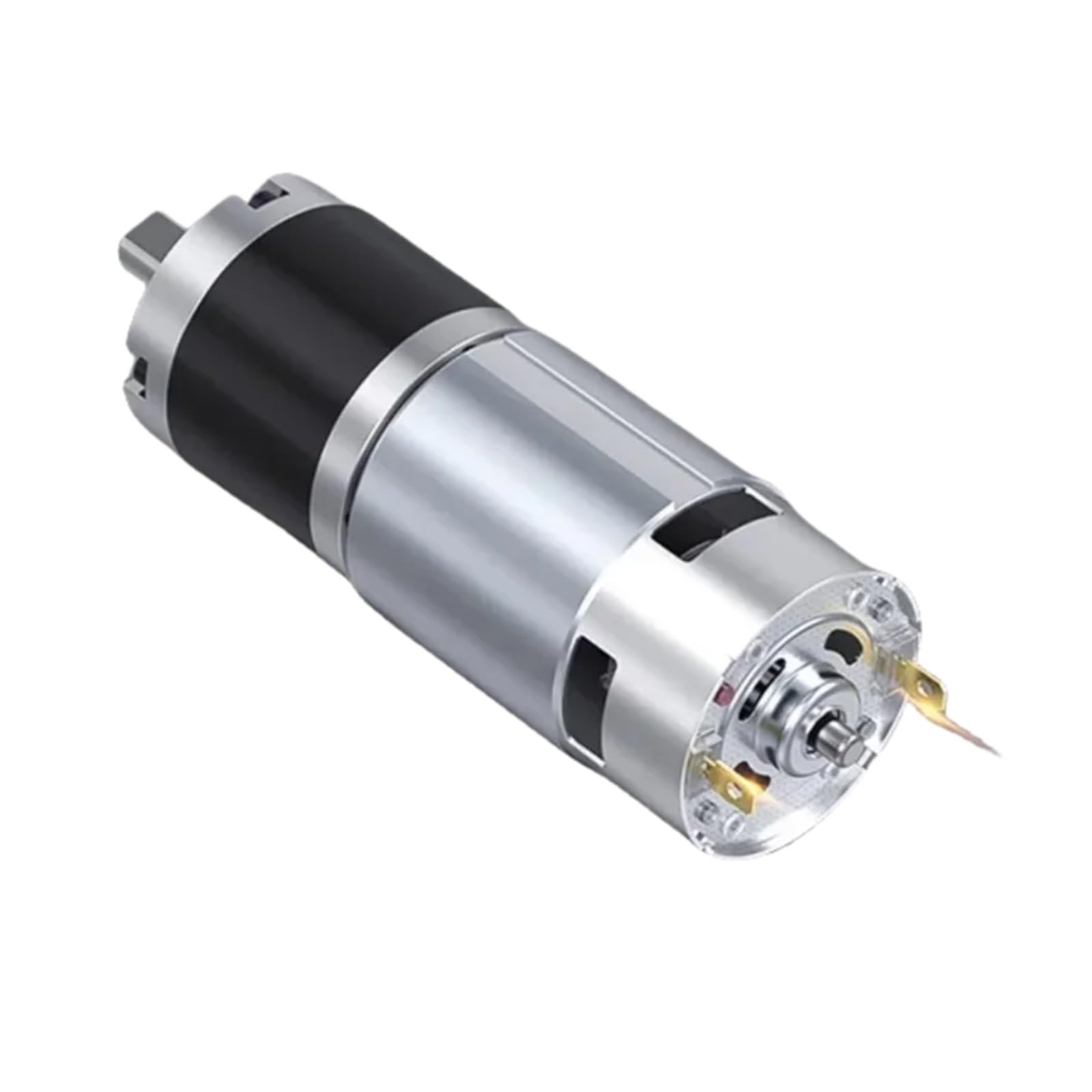 reducción motor Engranajes de caja de cambios planetarios de 42mm, par súper potente de larga duración, baja velocidad, 12V, 24V, Motor 775, desaceleración planetaria, motorreductor cepillado(1160 RPM