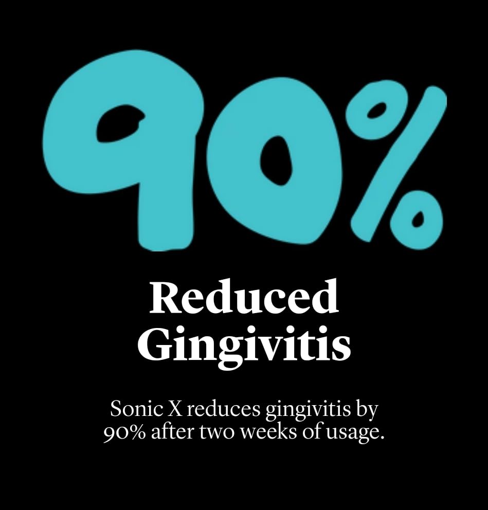 Made By Dentists Sonic X Rechargeable Electric Toothbrush for Tweens - Good Vibes Only - Good Vibes
