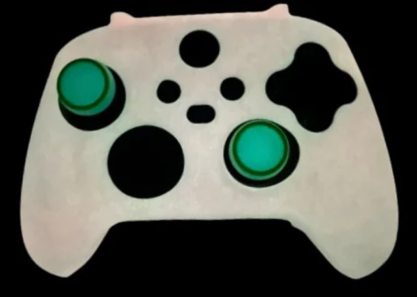 Silicone Case Cover for Xbox One S/X Controller Grips, Luminous Glow in Dark Night for Microsoft Xbox Video Game Joysticks Protector Skin Anti-Slip Gamepad Protector with 2pcs Thumb Caps Free (RED) (B0BR1LVNL2) Amazon Price History, Amazon Price Tracker
