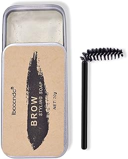 Brows Soap Kit, Shefave Waterproof Brows Styling Soap,Long Lasting Eyebrows Styling Wax, Smudge Proof Eyebrow Styling Pomade for Natural Brows Shaping Defining