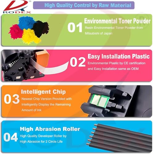Image of RODEX 003 Compatible Refill Ink for Epson L3110,L3150,L3250,L3252 L3115, L3116,L3101,L3210, L3215,L3216,L3151,L3152,L3156,L5190 Printer-Compatible Ink Bottle for Epson 003 Black (Pack of 4)