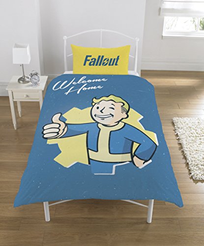 Preisvergleich Produktbild FALLOUT Bettwäsche-Set, Polycotton, Mehrfarbig, Einzelbett
