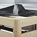 Hercules 8 Inch High Profile Foundation Mattress Box Spring Replacement, Twin