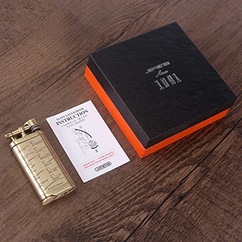 Encendedor para Pipa de Tabaco Vintage Plateado miniatura 6