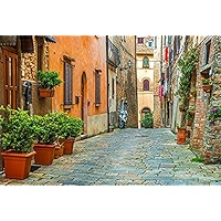 Loccor 7x5ft Europe Tapestry Photography Backdrop Old Town Alley European Country Landscape City Scenery Background For Family Reunion Dinner Birthday Party Decor Adult Kids Photo Booth Props - View #13